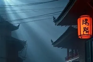 《第二次面试》剧照，写字楼走廊里等待的背影